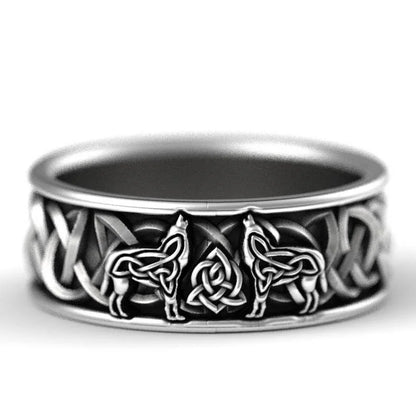 Viking Varg Statement Ring