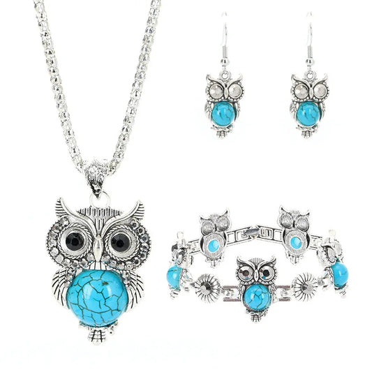 Turquoise Uggla Wisdom Jewelry Set