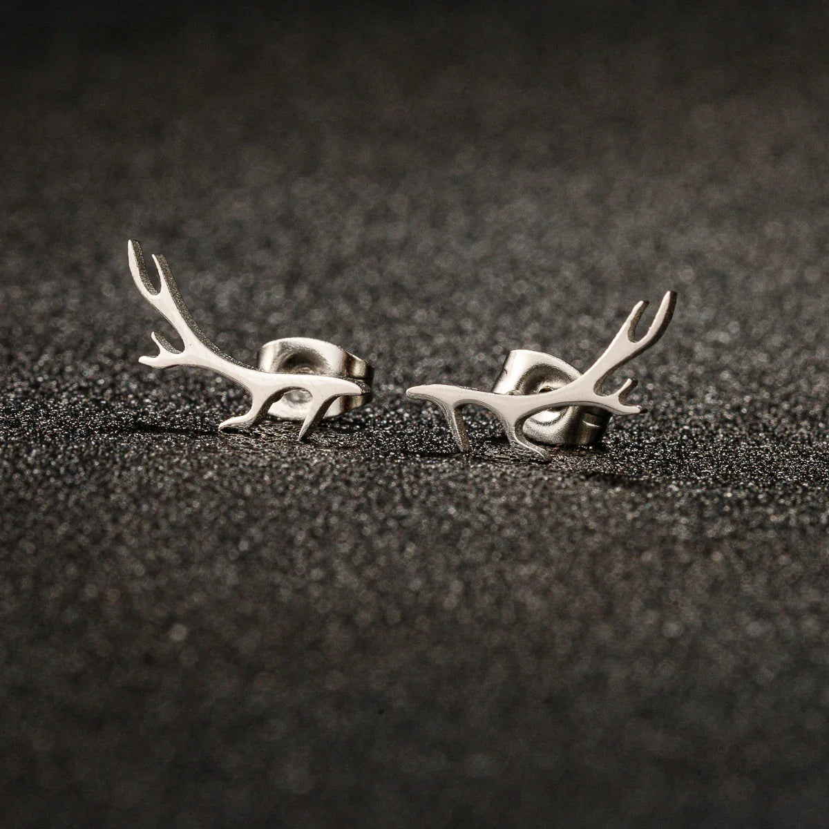 Deer Antler Stud Örhängen