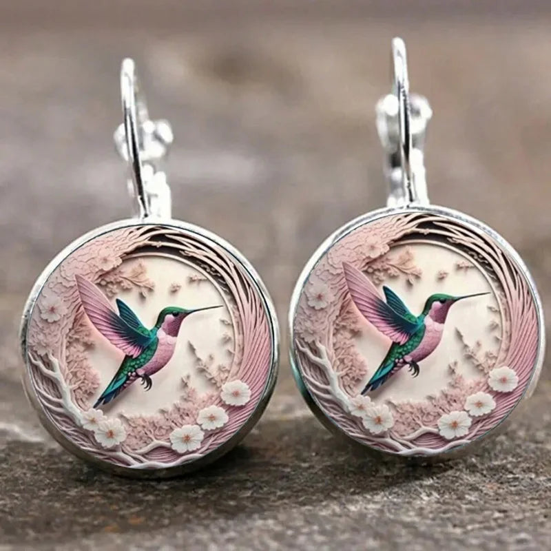 Kolibri Glass Dome Hänge Halsband