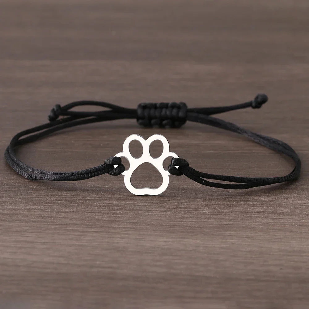 Sterling Silver Tass Print Friendship Armband