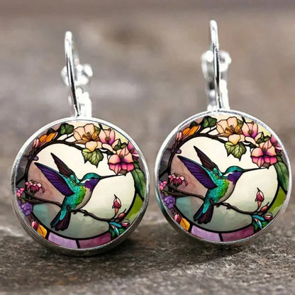 Kolibri Glass Dome Hänge Halsband