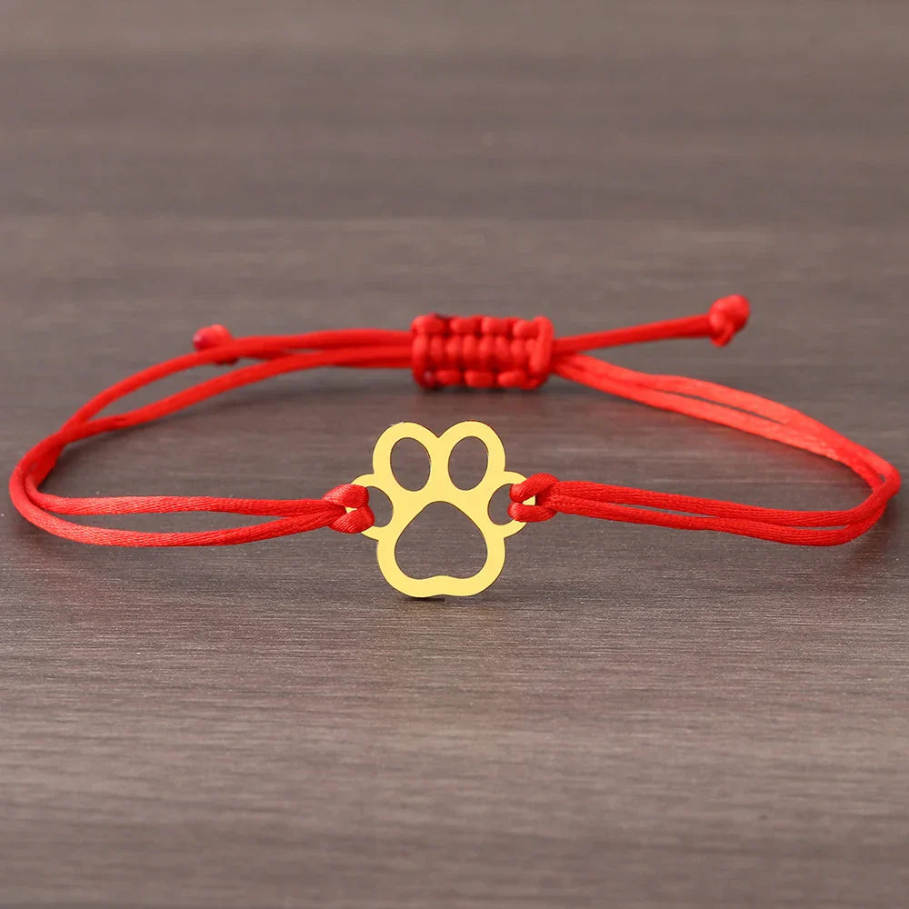 Sterling Silver Tass Print Friendship Armband