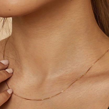 Bodega Box halsband | Guld