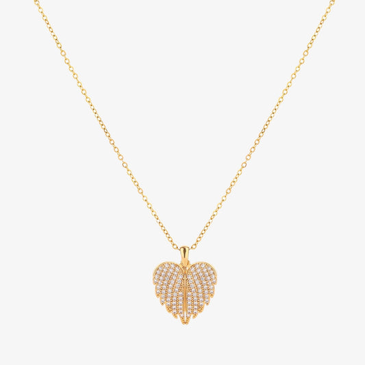 Ängel Vingar halsband | Guld
