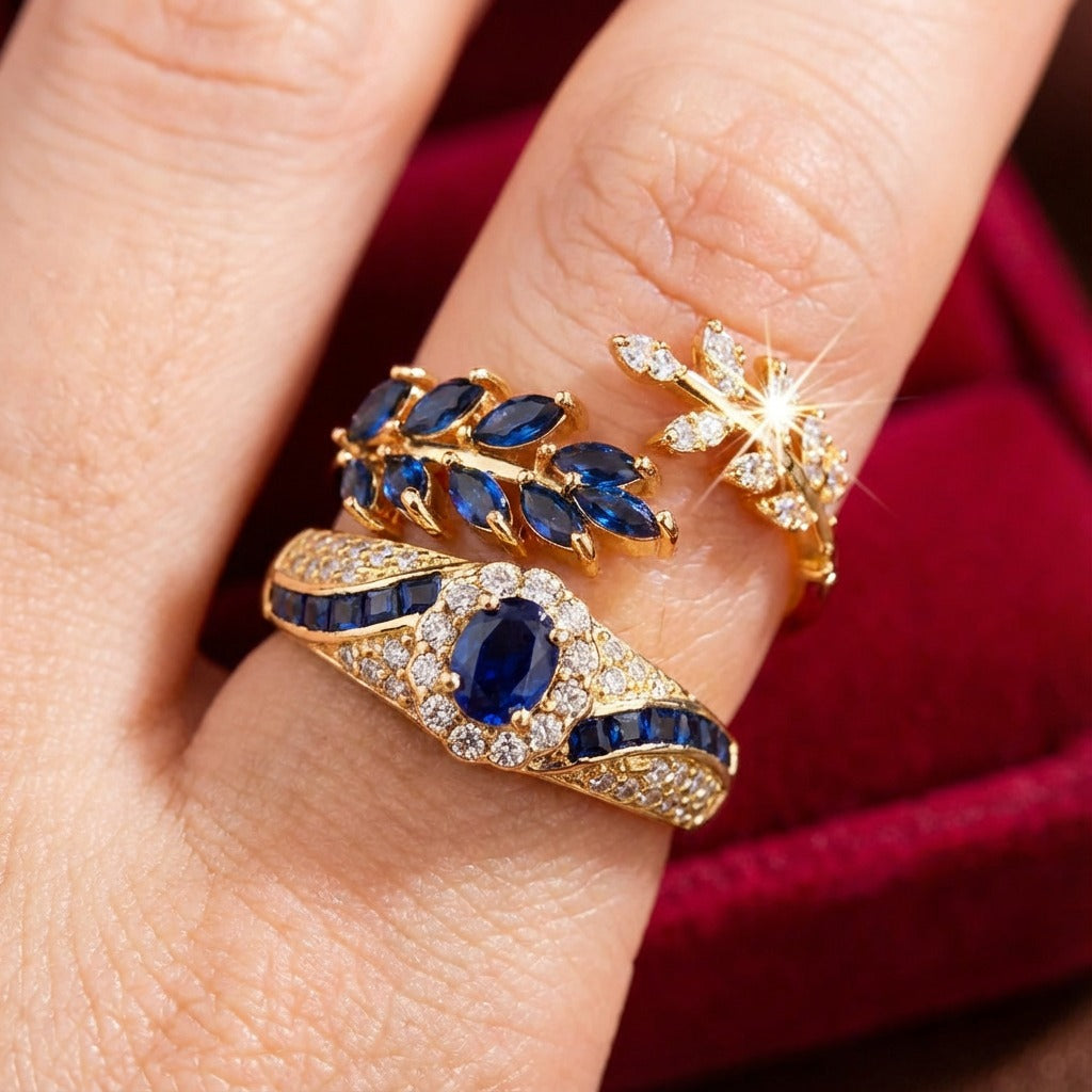 Avelisse Moraziel ringset | Guld
