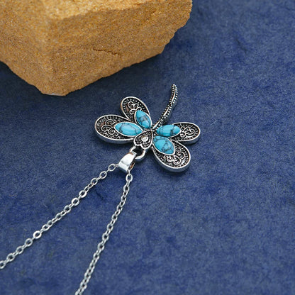 Trollslända Dreams Silver Hänge Halsband