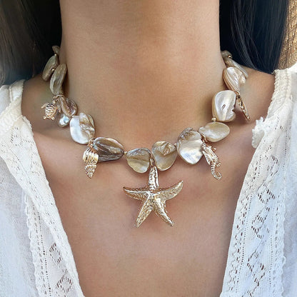 Ocean Dreams Blue Halsband