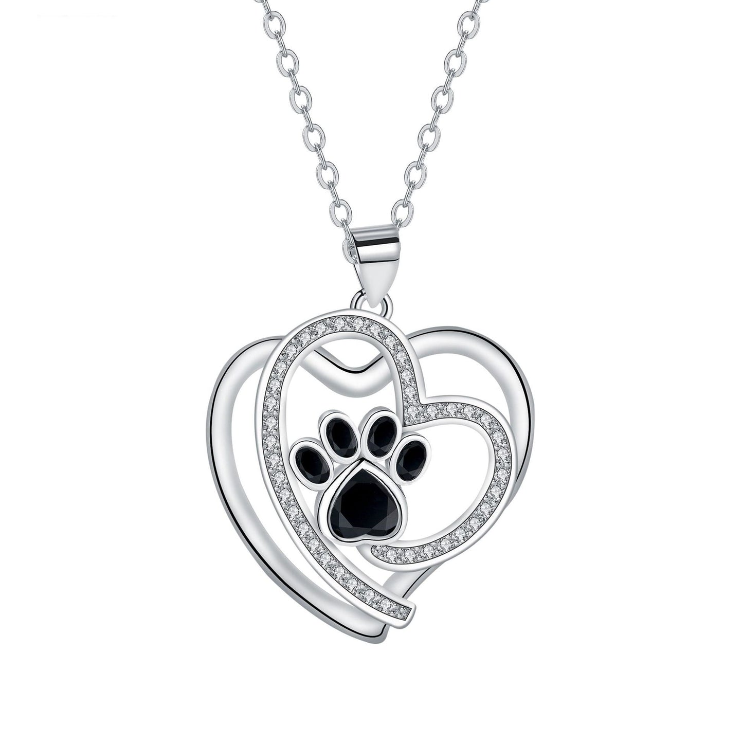 Cute Tass Print Clavicle Halsband
