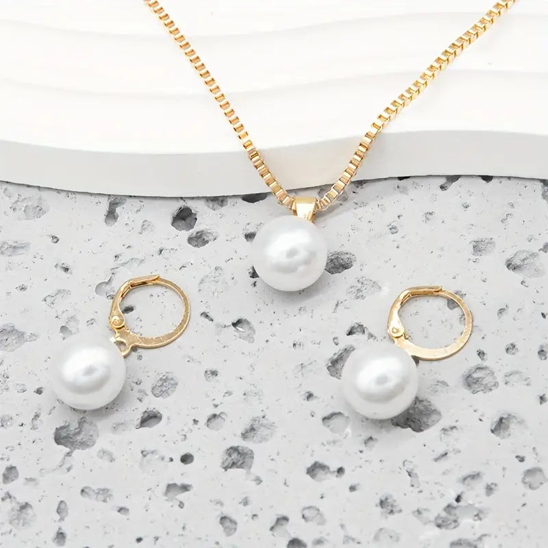 Golden Grace pärlsmyckesset | Guld
