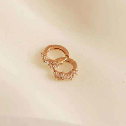 Kristall Cluster Huggies | Guld