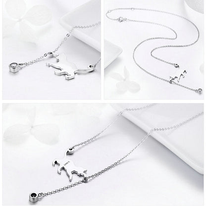 Cute Pussy Chain Hänge Halsband