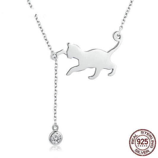 Cute Pussy Chain Hänge Halsband