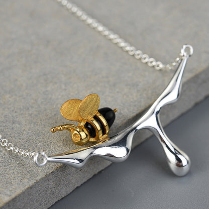 Dripping Honung Bi Halsband