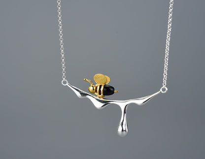 Dripping Honung Bi Halsband