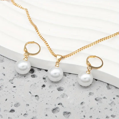 Golden Grace pärlsmyckesset | Guld