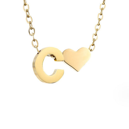 Forever Love & Letter halsband