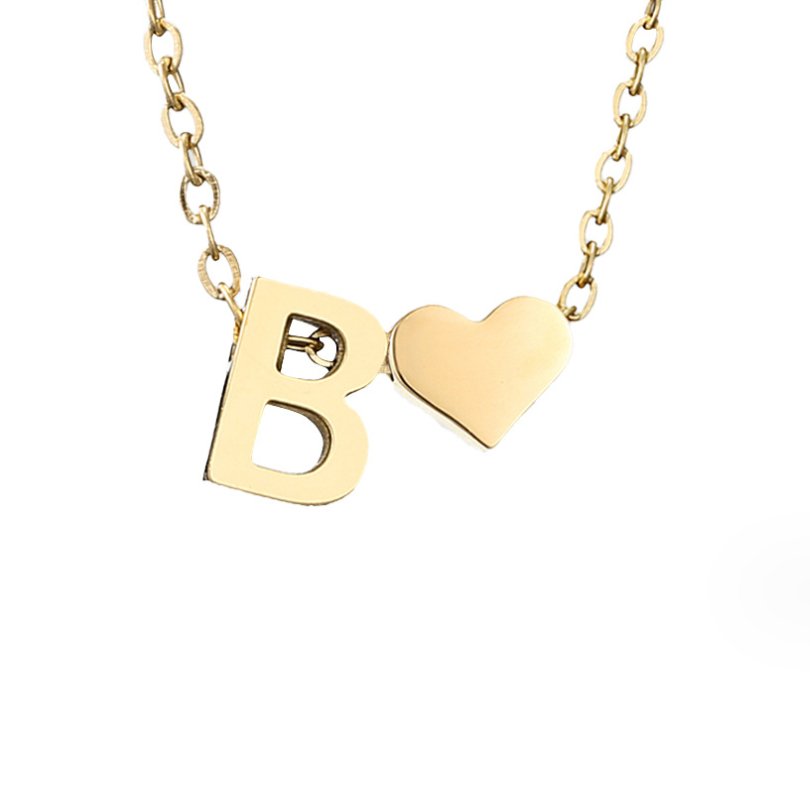 Forever Love & Letter halsband