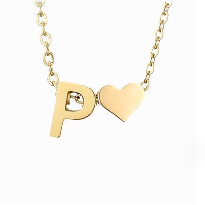 Forever Love & Letter halsband