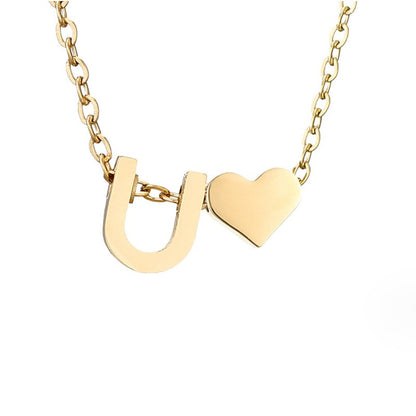 Forever Love & Letter halsband