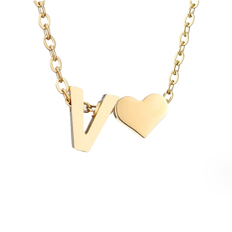 Forever Love & Letter halsband