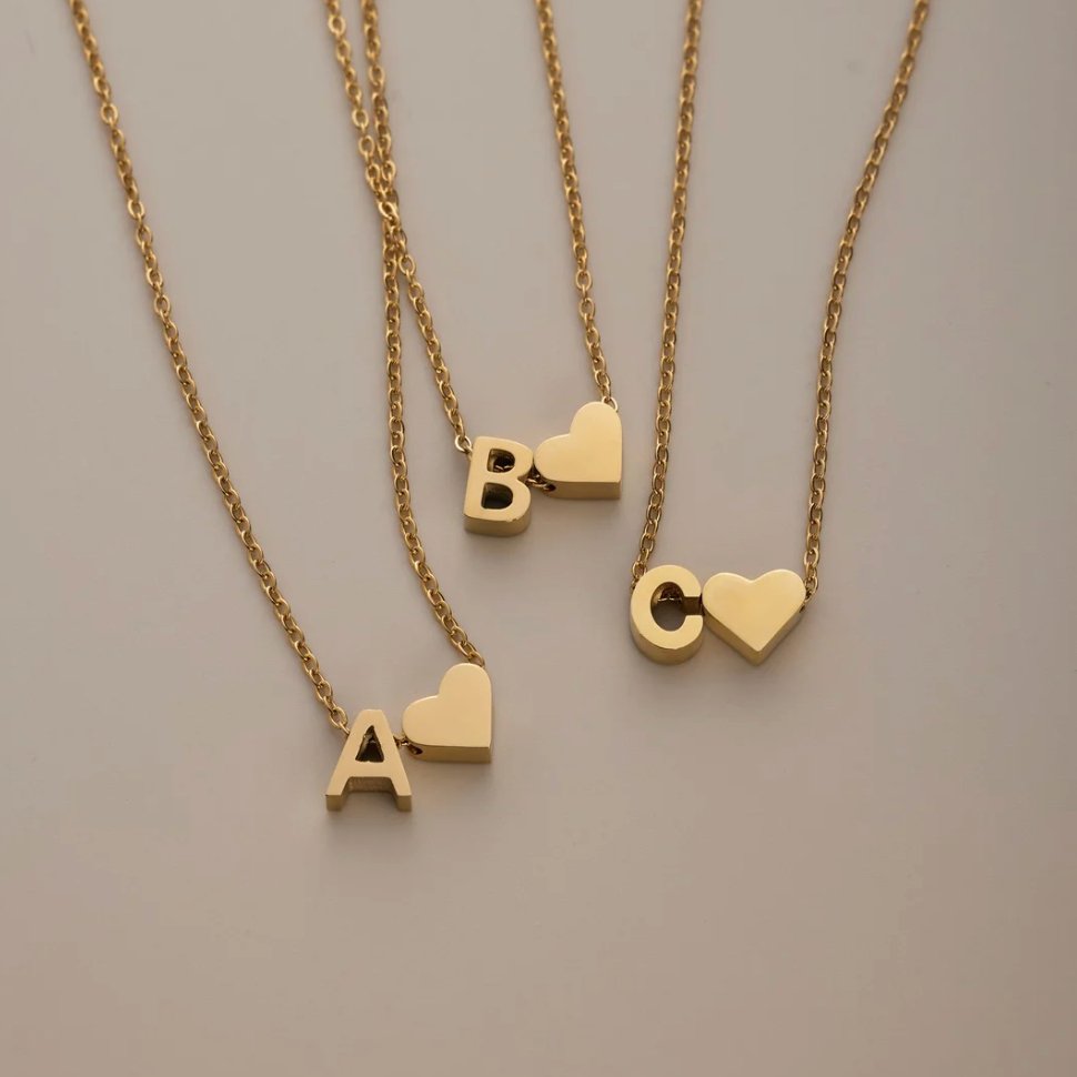 Forever Love & Letter halsband