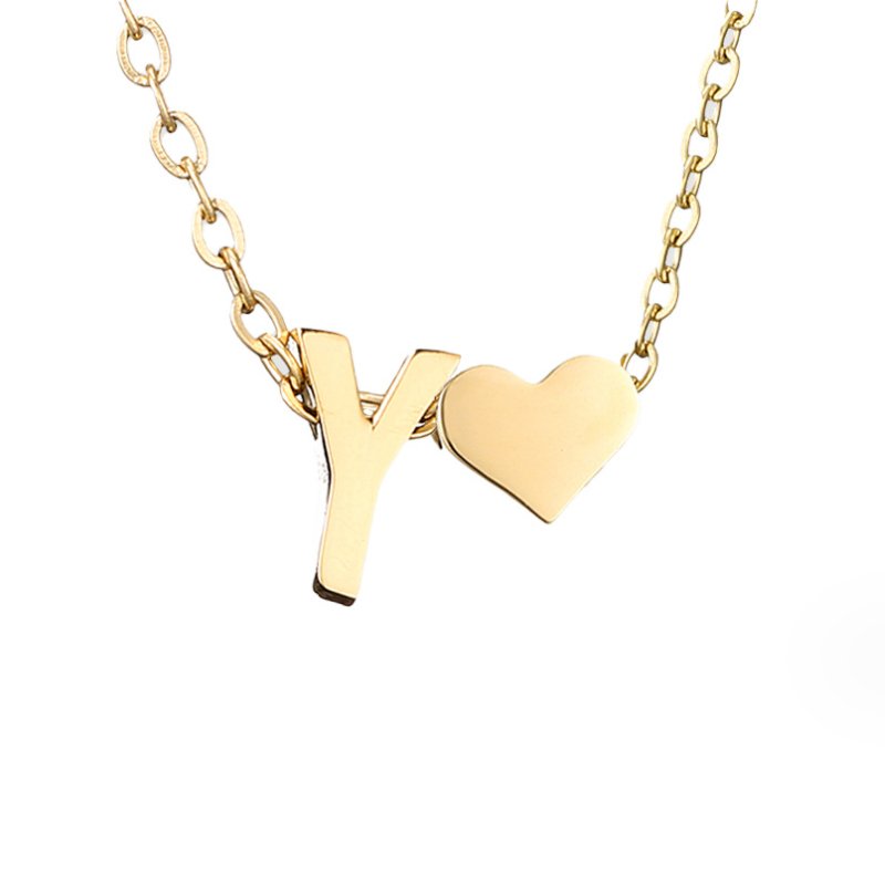 Forever Love & Letter halsband