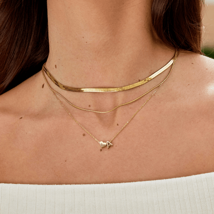 Forever Love & Letter halsband