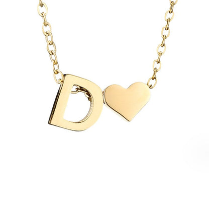 Forever Love & Letter halsband