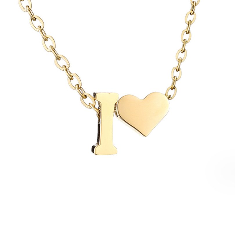 Forever Love & Letter halsband