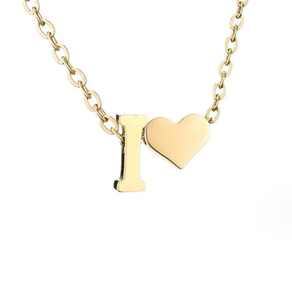 Forever Love & Letter halsband