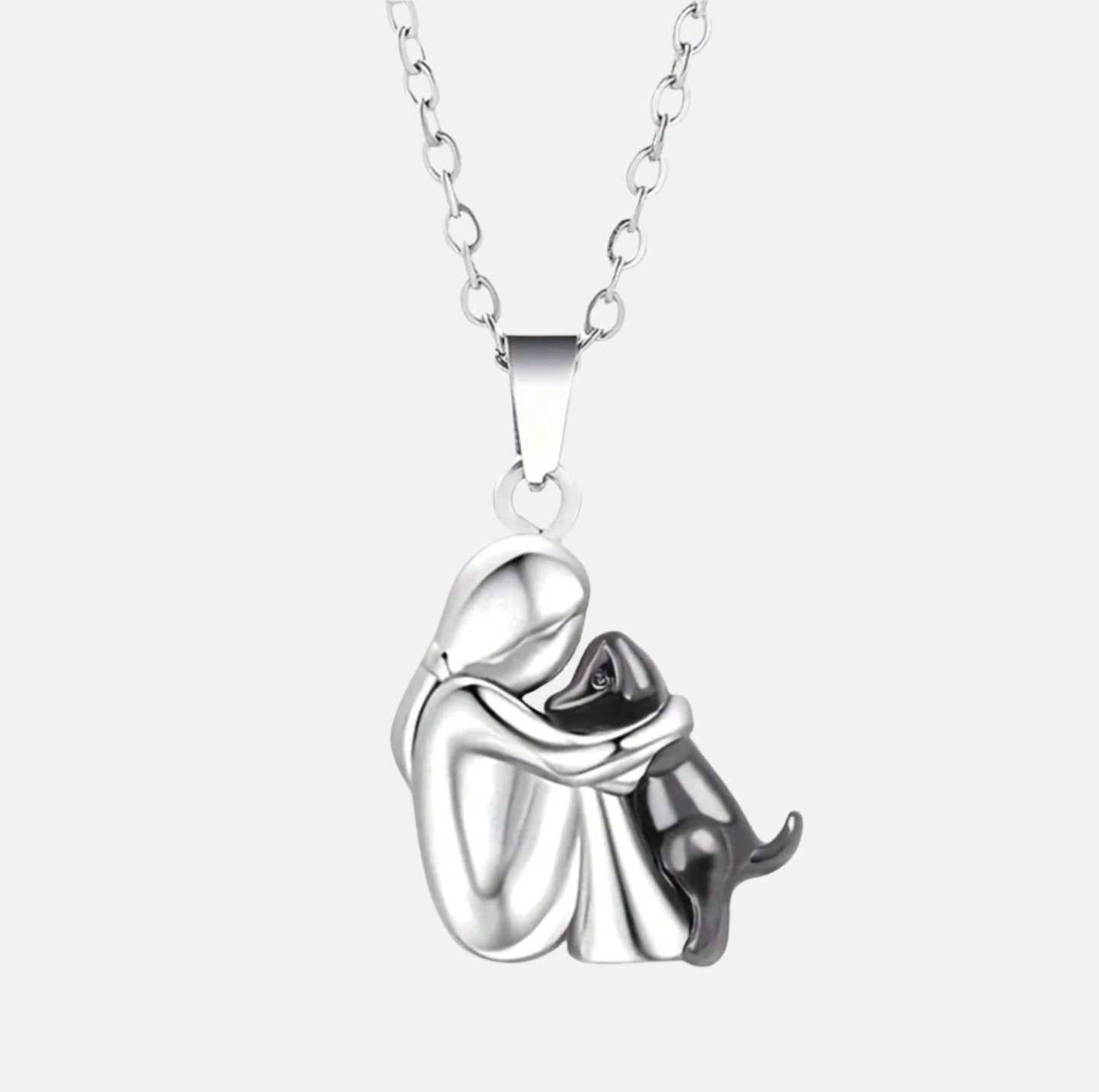 Guld Hund Memorial Hänge Halsband