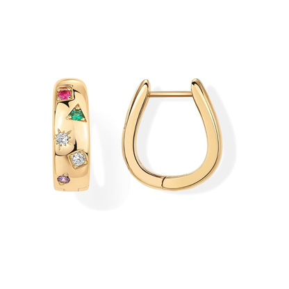 Colorwave creoler | Guld