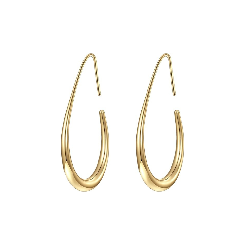 Sunlit creoler | Guld