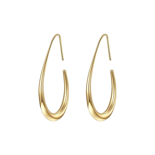Sunlit creoler | Guld