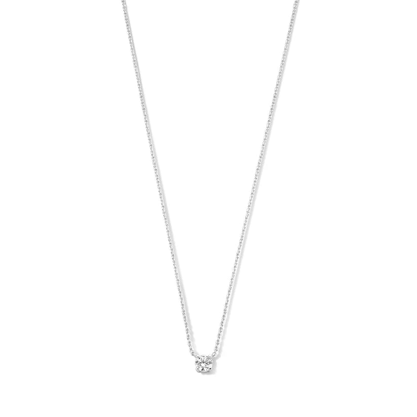 Clea Moissanite Sten halsband | Guld