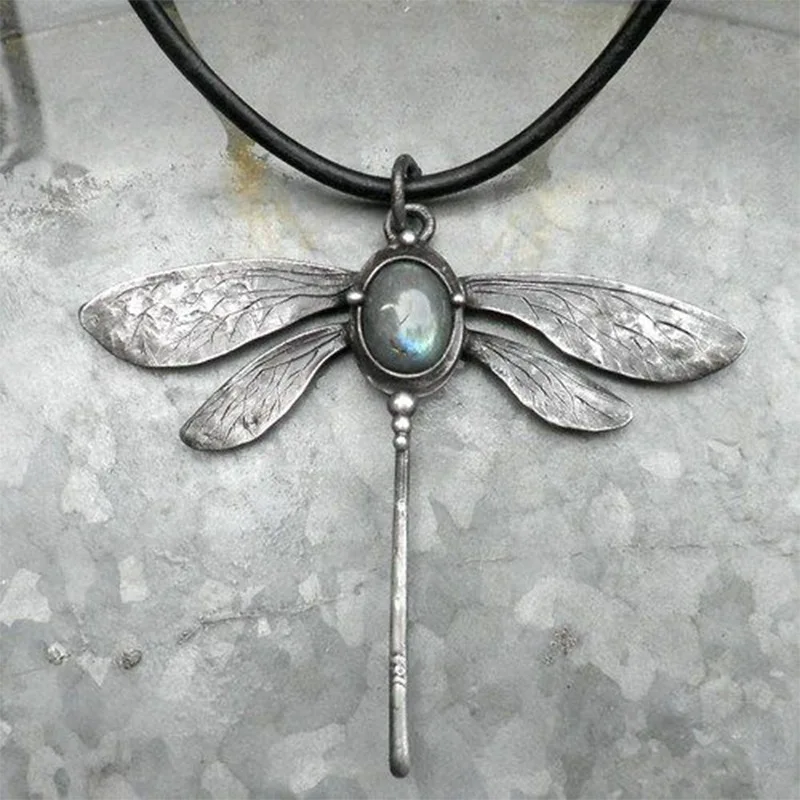 Vintage Trollslända Halsband 1