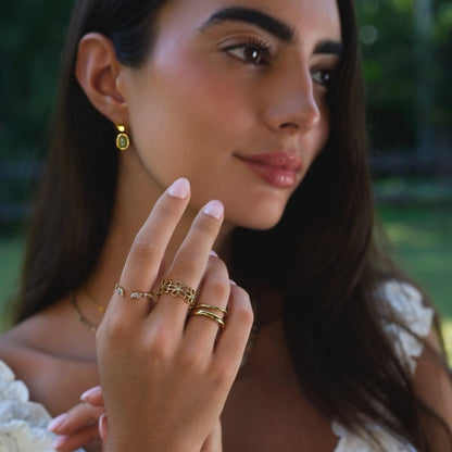 Lily Crystal Vinsring