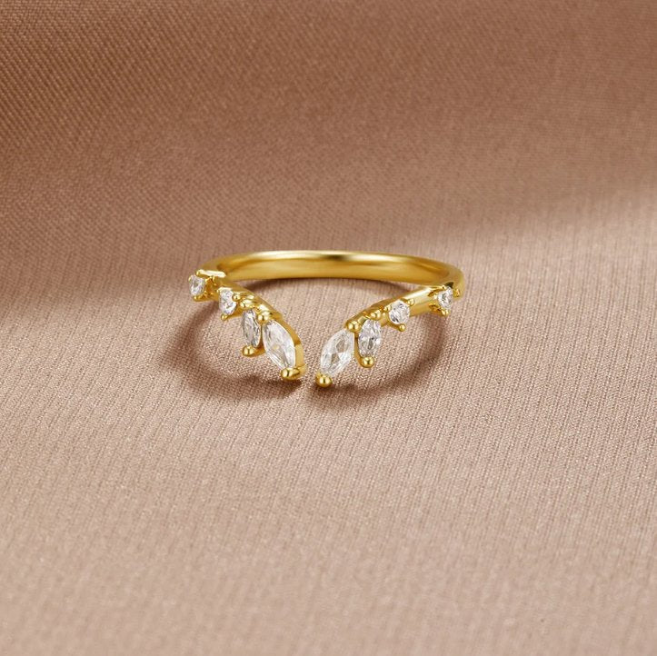 Lily Crystal Vinsring