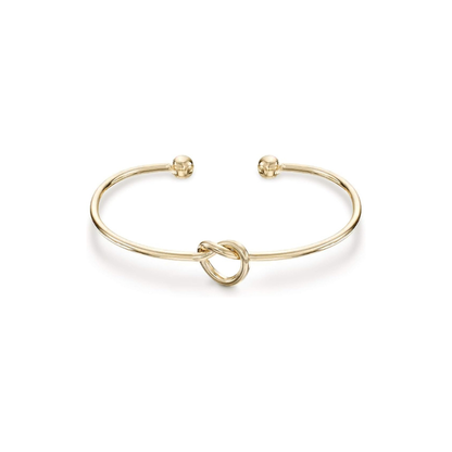 Infinity-armband med kärleksknut | Guld