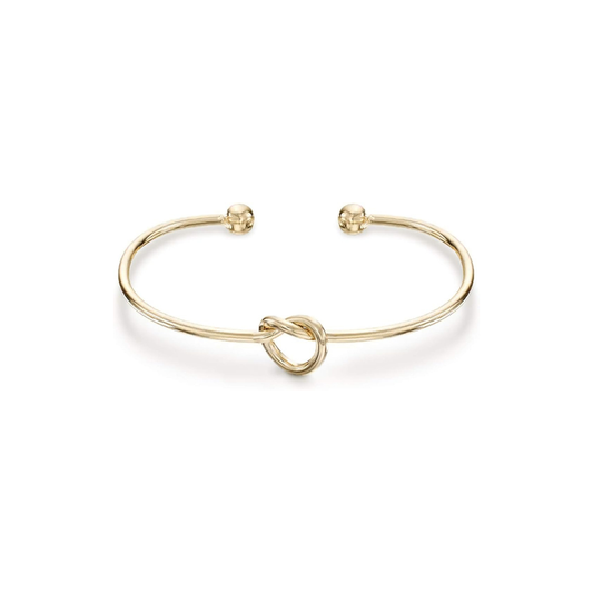 Infinity-armband med kärleksknut | Guld