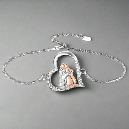 Forever Faithful Hund Berlock Armband