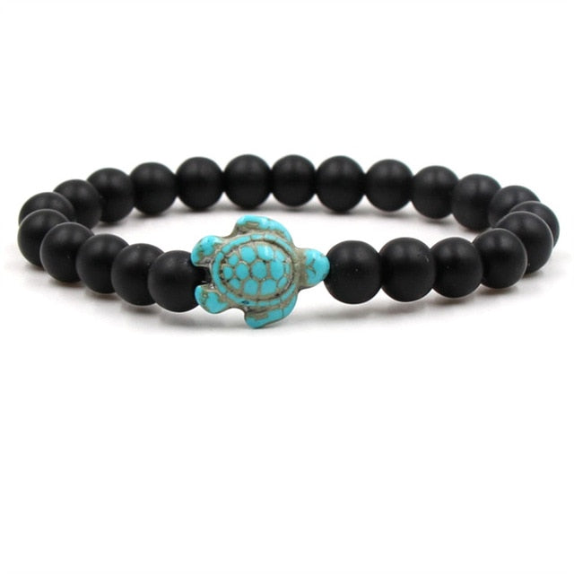 Unique Naturlig Stone Beads Sköldpadda Bracelets