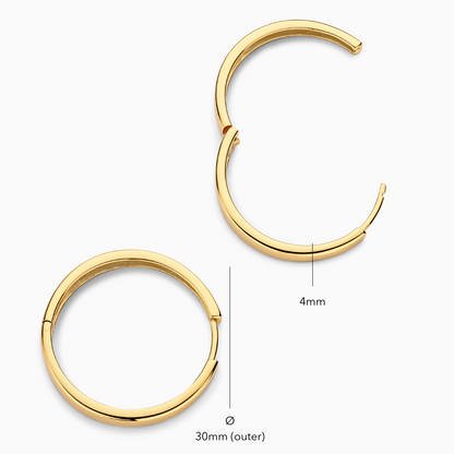 Gia Statement creoler | Guld