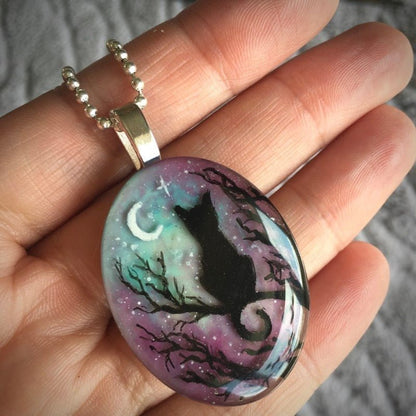 The Starry Night Lovely Katt Halsband