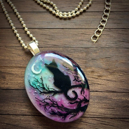 The Starry Night Lovely Katt Halsband