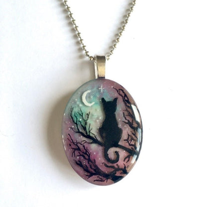 The Starry Night Lovely Katt Halsband