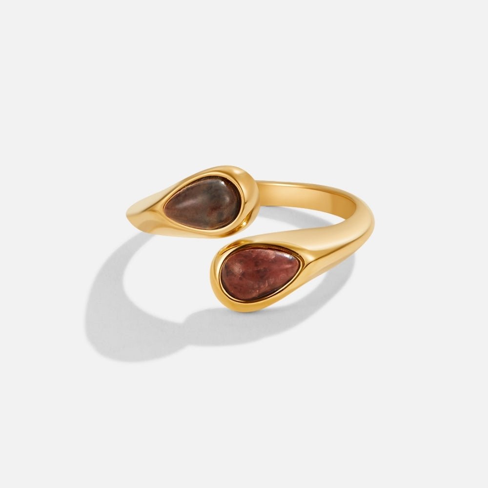Tiger Eye Sten Wrap Ring