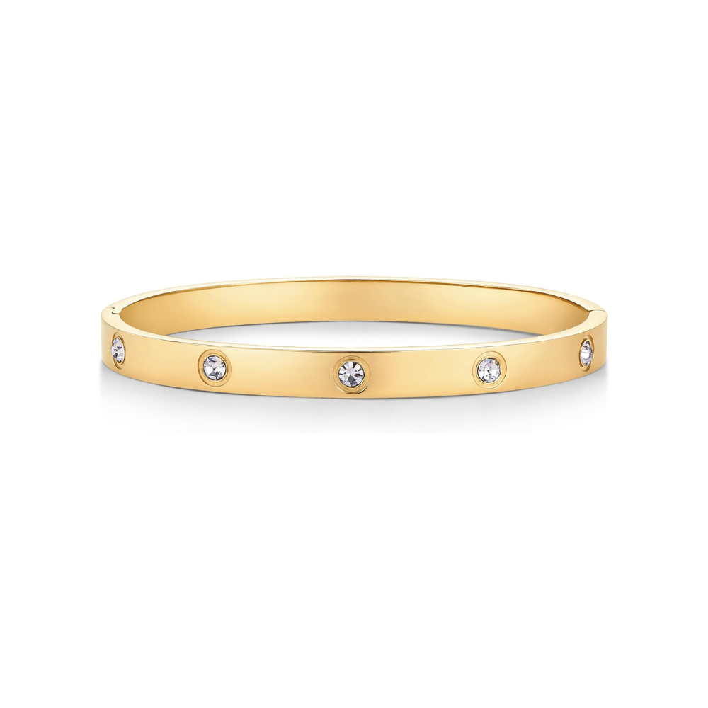 Halo Dot armband | Guld