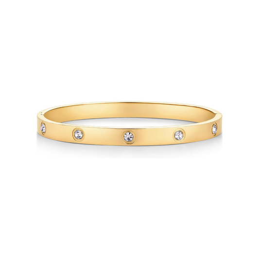 Halo Dot armband | Guld